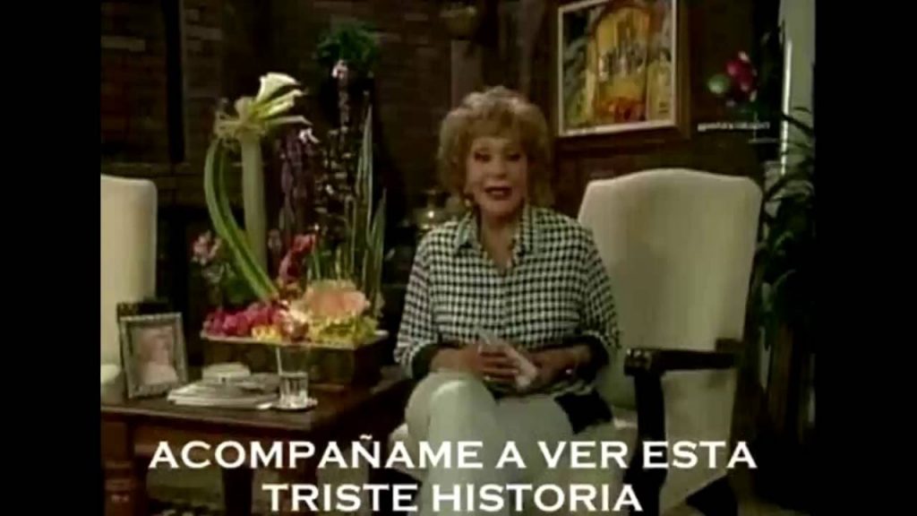 Acompañame a ver esta triste historia con Silvia Pinal
