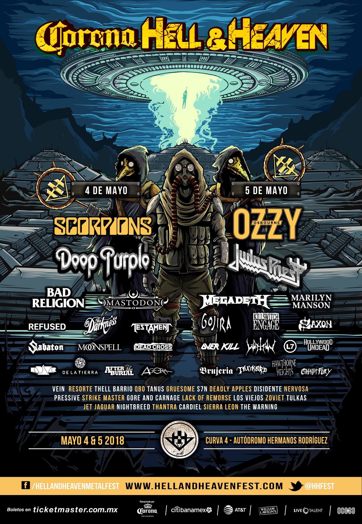 Hell & Heaven, Ozzy Osbourne, Marilyn Manson, Bad Religion, Megadeth