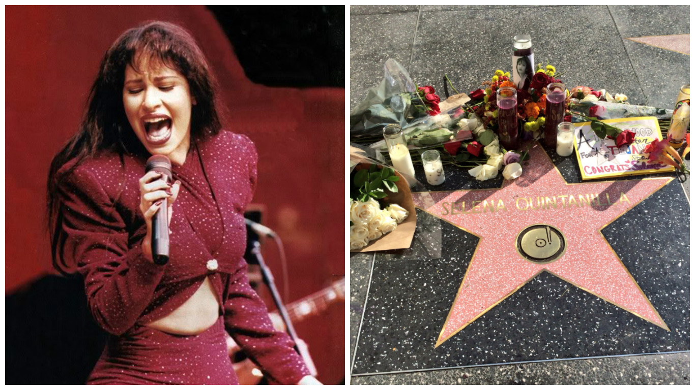 Selena ya tiene su estrella en Hollywood y acaba de destronar a Chente