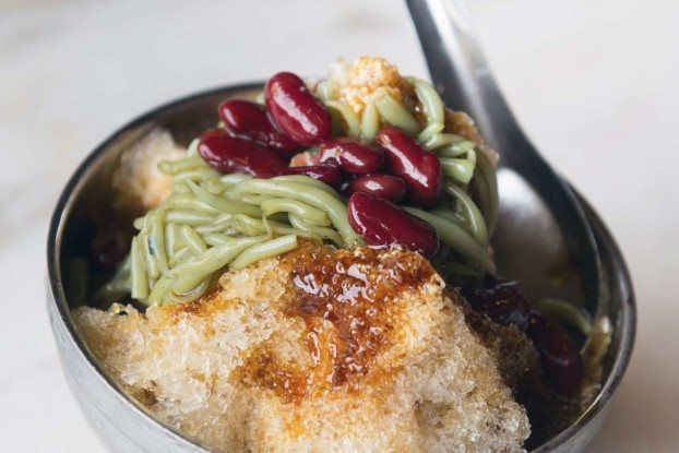 Cendol, postre de Malasia