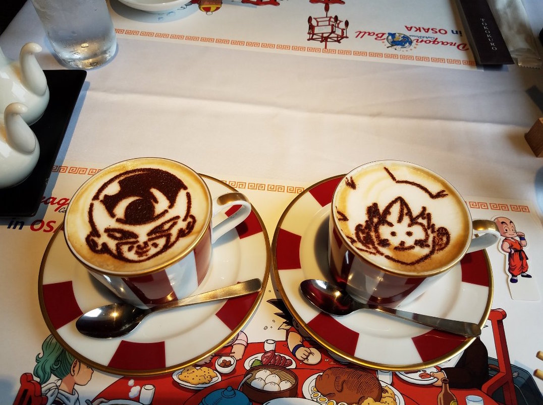 dragon ball cafe japon fotos