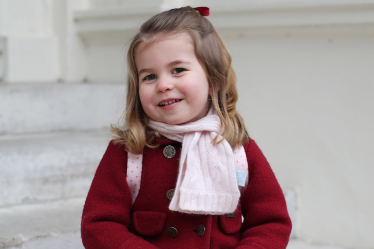 La princesa Carlota Isabel Diana de Cambridge