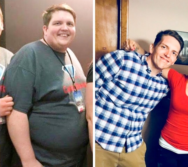 El antes y después de personas que decidieron cambiar su vida 