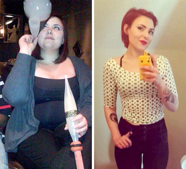 El antes y después de personas que decidieron cambiar su vida 