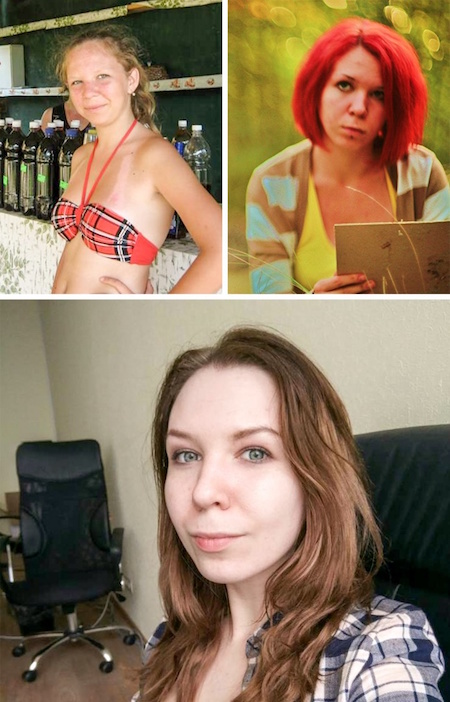 El antes y después de personas que decidieron cambiar su vida