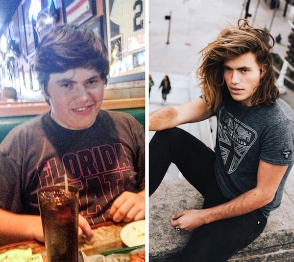 El antes y después de personas que decidieron cambiar su vida 