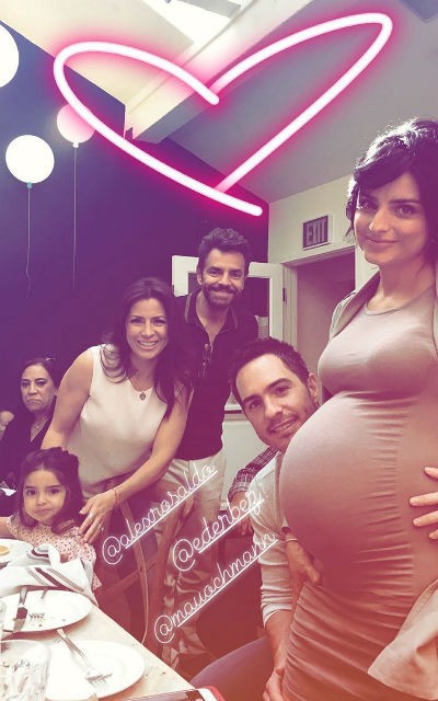 Segundo baby shower de Aislinn Derbez y Mauricio Ochmann