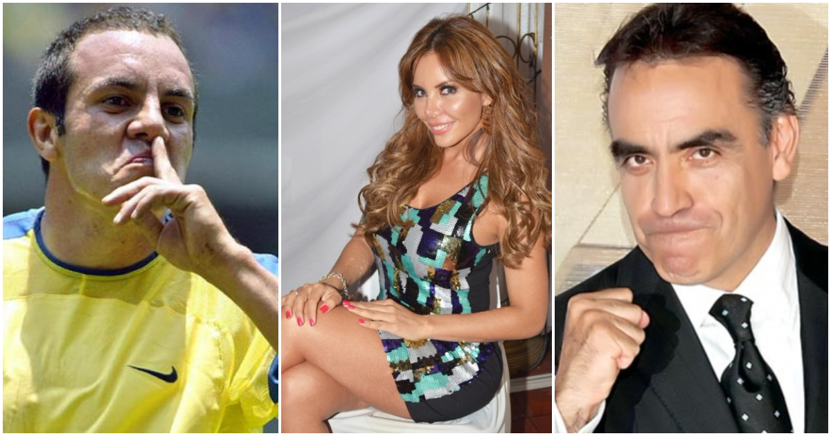 Cuauhtémoc Blanco, Liliana Lago y Enrique Garay