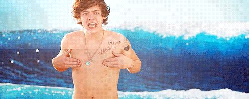 Harry Styles pezones
