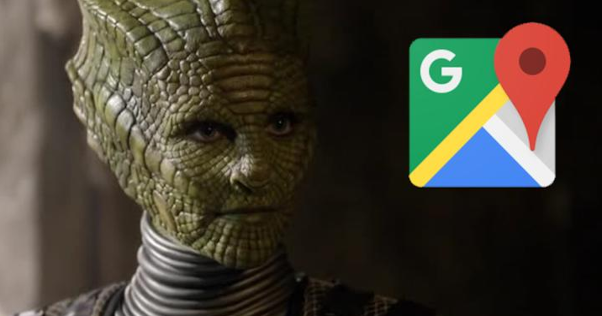 Â¡Llamen a Maussan! Imagen de Google Maps captÃ³ a Â¿Â¡un reptiliano?!