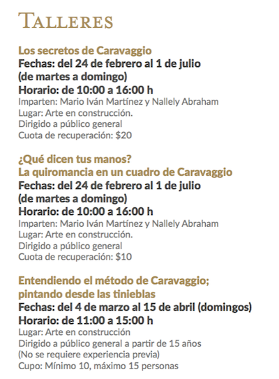 Caravaggio: Una obra, un legado