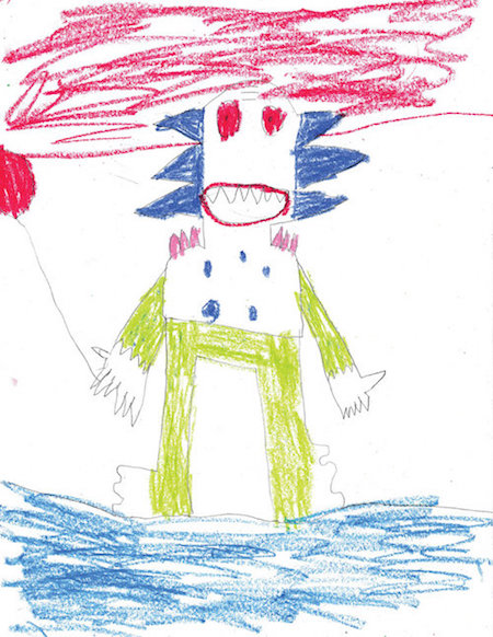 Artistas gráficos recrean dibujos hechos por niños, el resultado es increíble