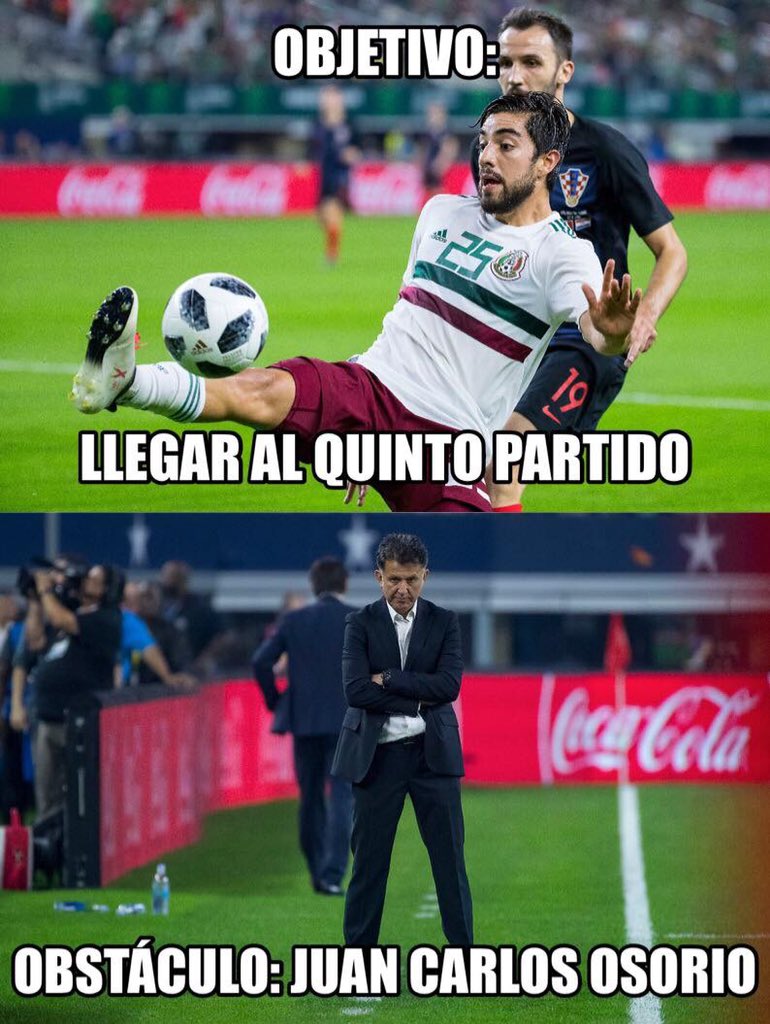 Mexico Croacia Memes Derrota Araujo Nestor Lesion Falta 1 pierde 2