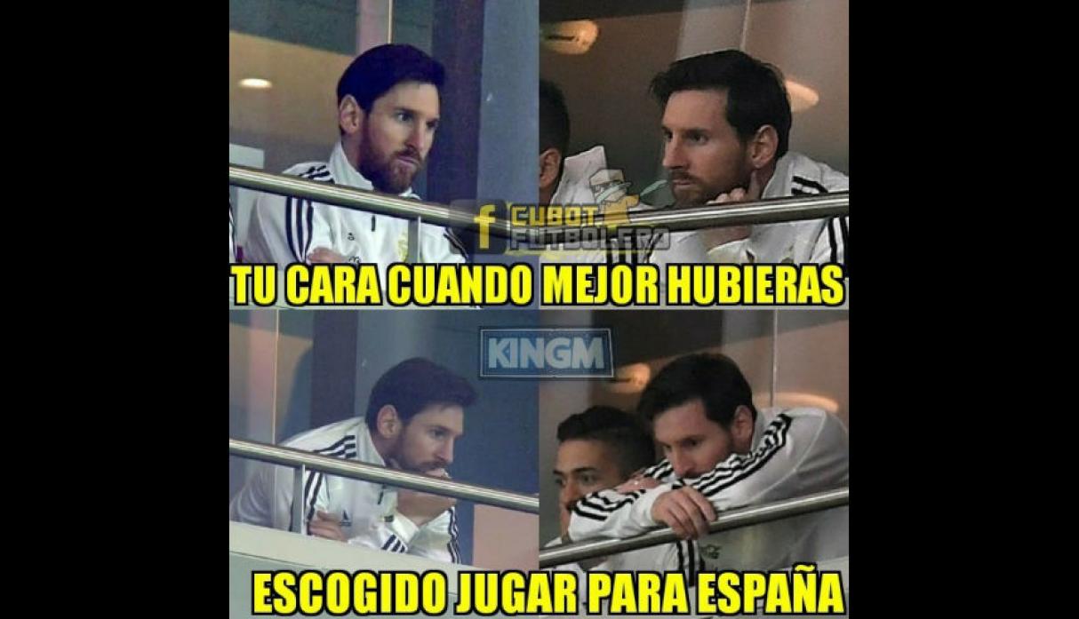 Argentina Espana Memes Goleada Fifa 6 1 Messi 5