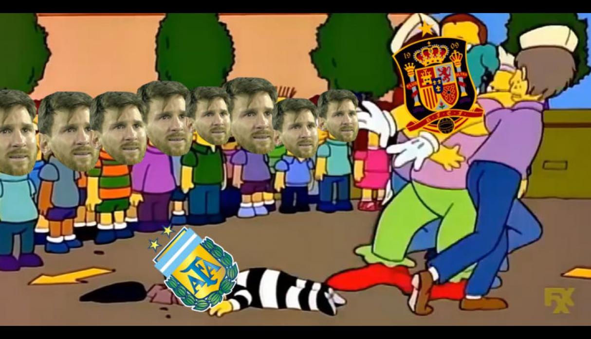 Argentina Espana Memes Goleada Fifa 6 1 Paliza 3