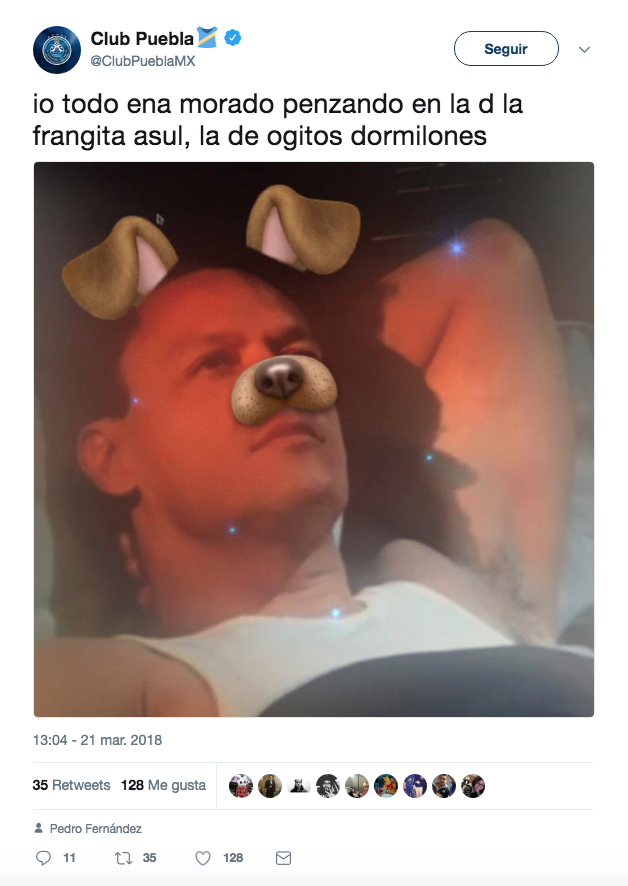 Equipo Perrito Redes Sociales Liga MX Puebla 4