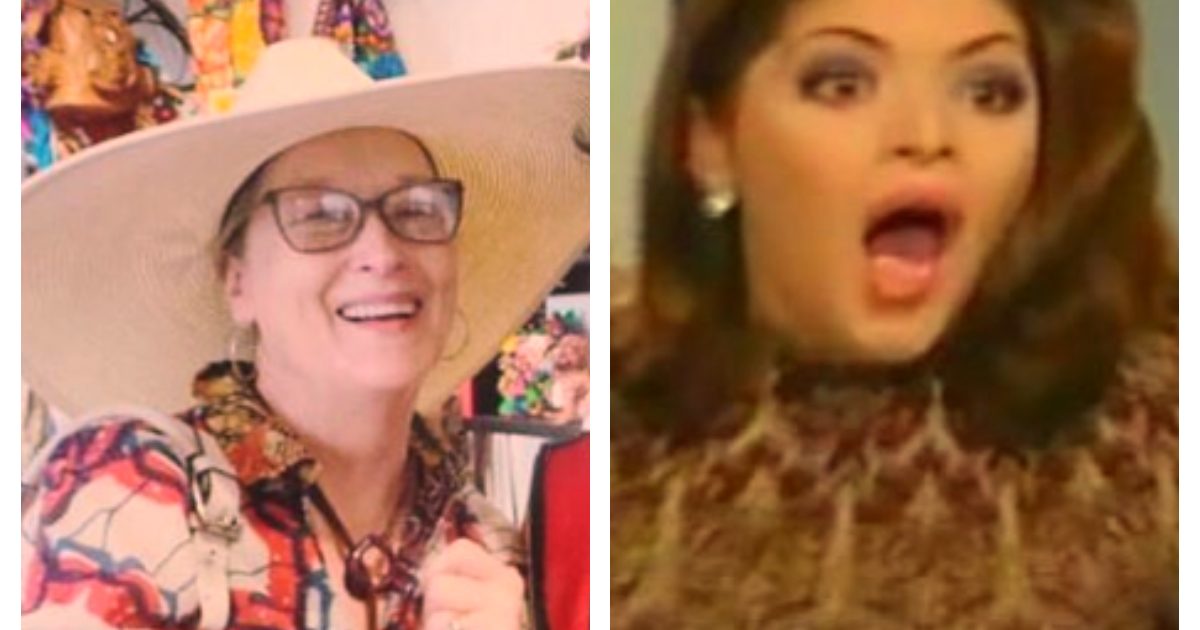 Meryl Streep vino a México y así reaccionó la raza