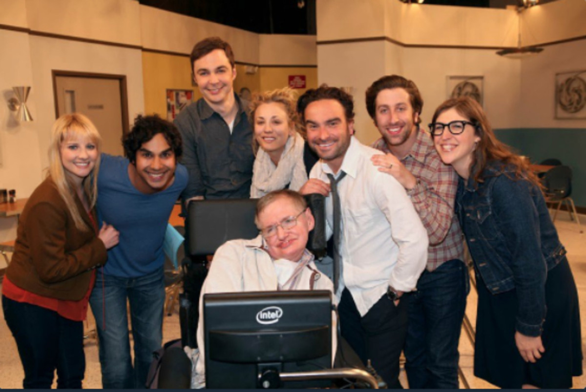 The Big bang Theory y Stephen Hawking