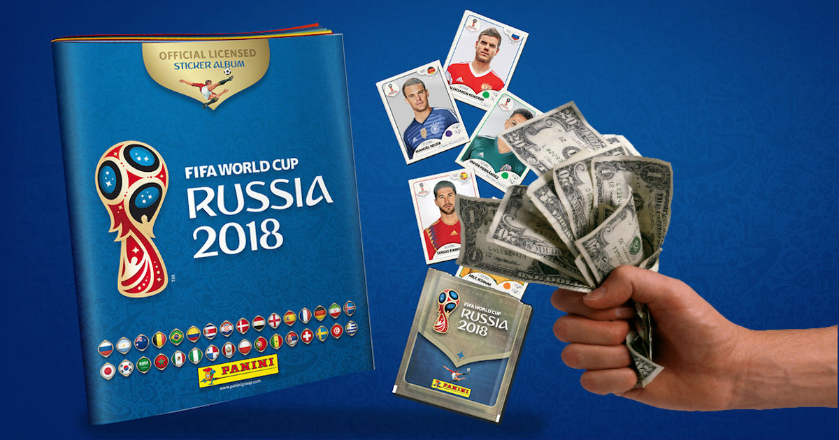 CuÃ¡nto cuesta llenar el Ã¡lbum Panini de Rusia 2018