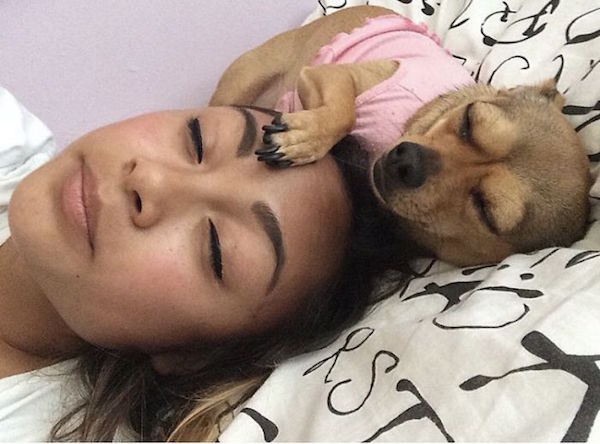 Fotos adorables de personas imitando a sus mascotas 