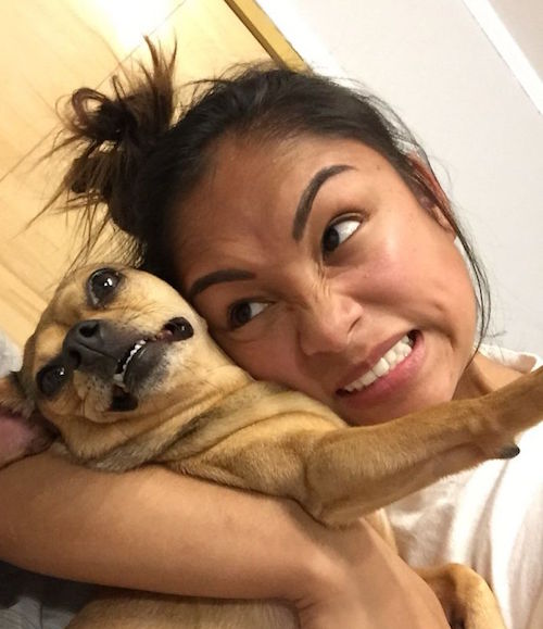 Fotos adorables de personas imitando a sus mascotas 