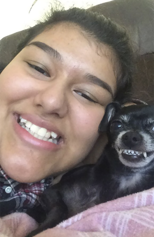 Fotos adorables de personas imitando a sus mascotas 