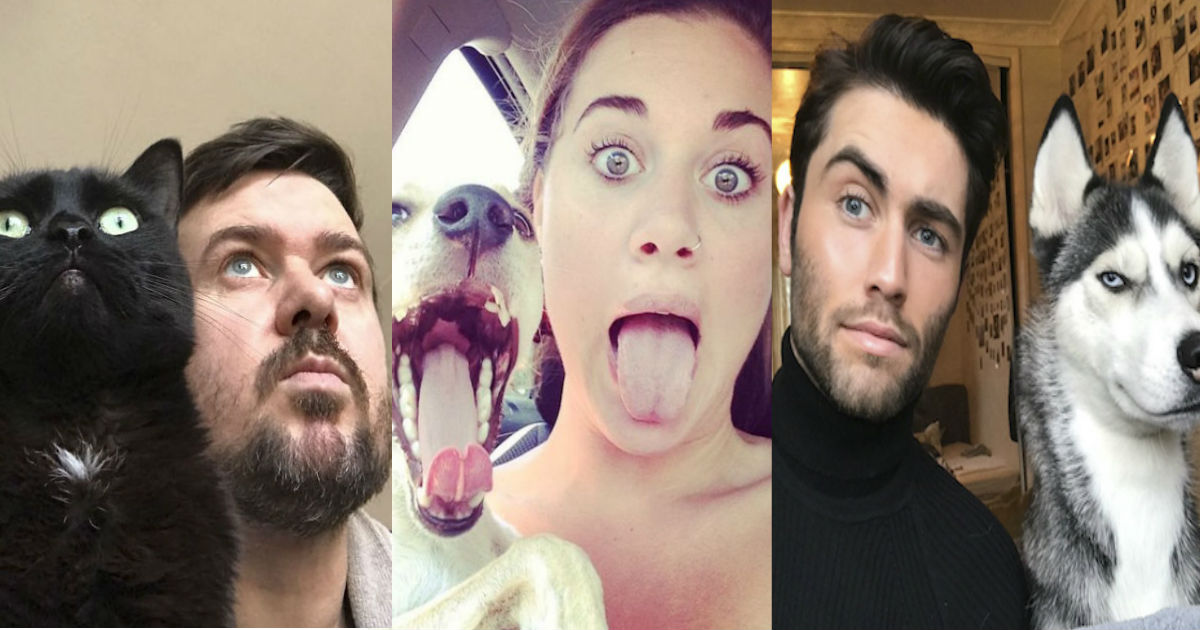Fotos adorables de personas imitando a sus mascotas