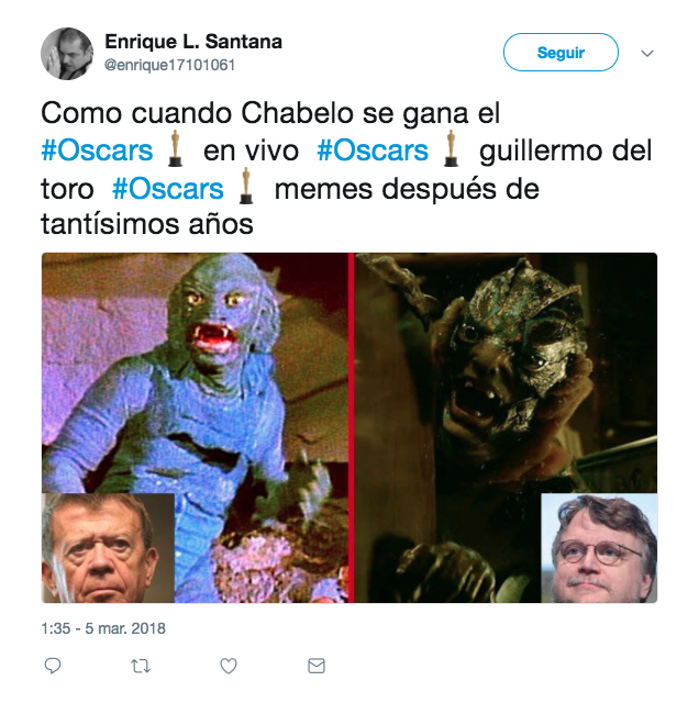 memes-guillermo-del-toro-premios-oscars-2018-forma-del-agua