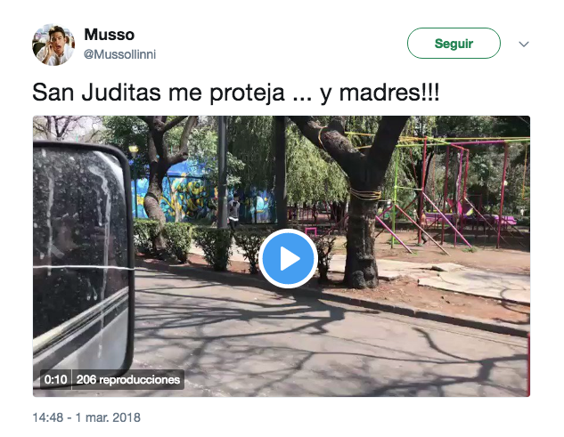En Twitter se burlan del accidente de San Judas en bicicleta