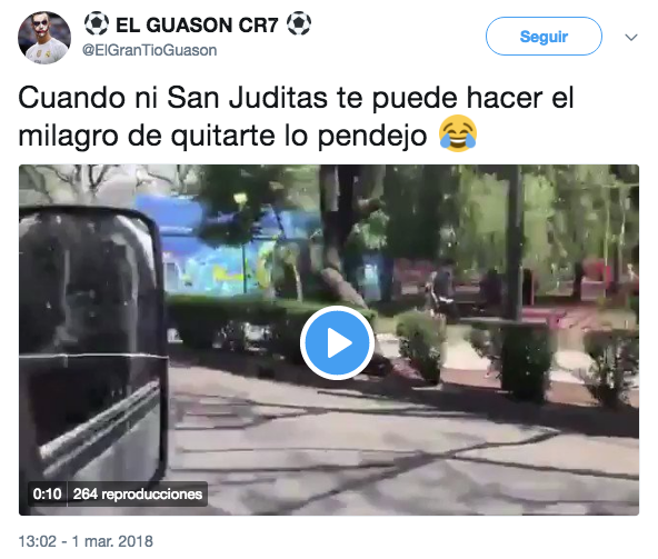 En Twitter se burlan del accidente de San Judas en bicicleta