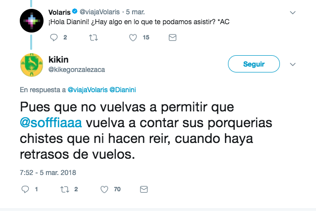 sofia-nino-rivera-contando-chistes-vuelo-retrasado-volaris