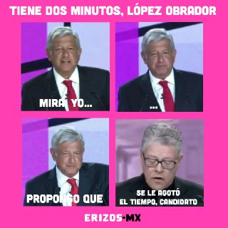 AMLO memes debate presidencial
