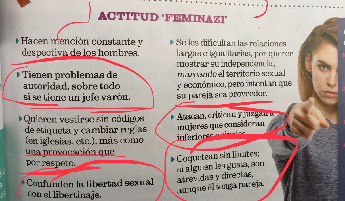 TVNotas hizo un numero de las feministas
