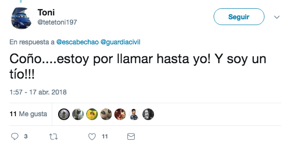 chico guapo guardia civil española