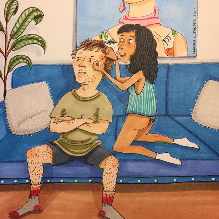 Ilustraciones-dibujos-relaciones-largas-parejas-reconoceran-tiernos-exprimir-grano