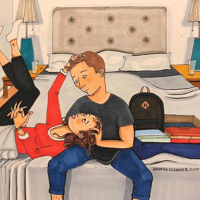 Ilustraciones-dibujos-relaciones-largas-parejas-reconoceran-tiernos-platicar-cama