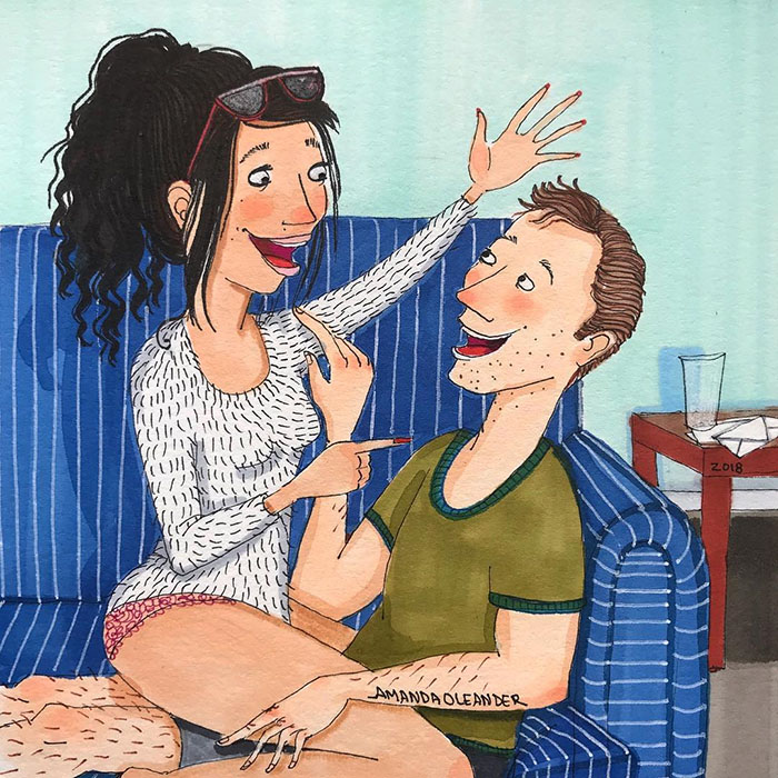 Ilustraciones-dibujos-relaciones-largas-parejas-reconoceran-tiernos-platicar-sillon
