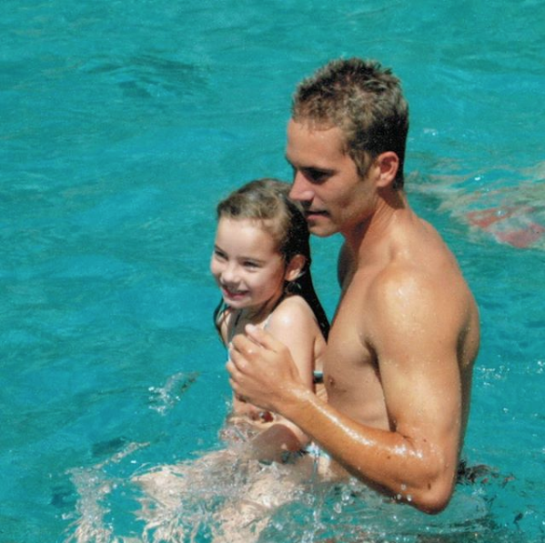 Paul Walker y su hija Meadow Walker