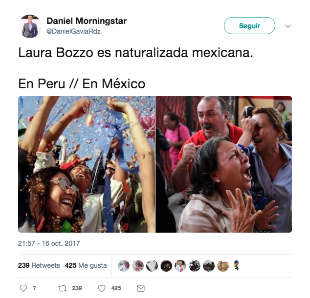 Laura Bozzo Nacionalizada