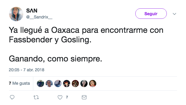 Ryan Gosling y Michael Fassbender no estuvieron en Oaxaca