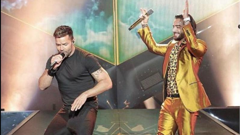 Maluma y Ricky Martin