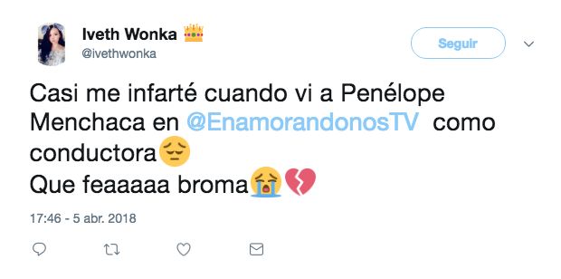 Penelope Menchaca conducirá Enamorándonos