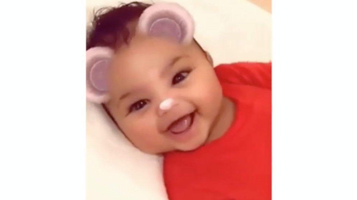 Stormi Webster bebé linda Kardashian Instagram