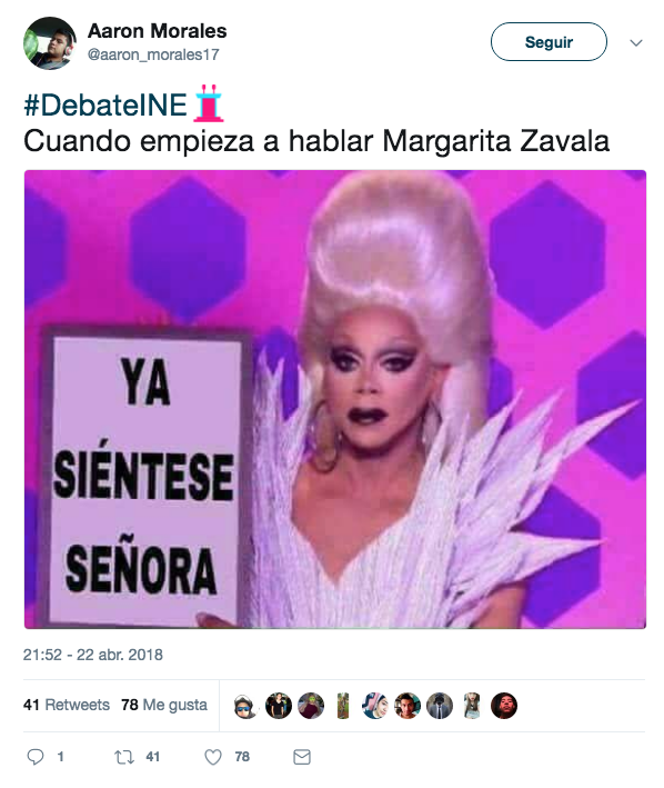 Margarita Zavala debate presidencial