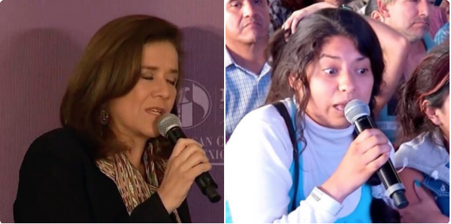 Margarita Zavala en el debate