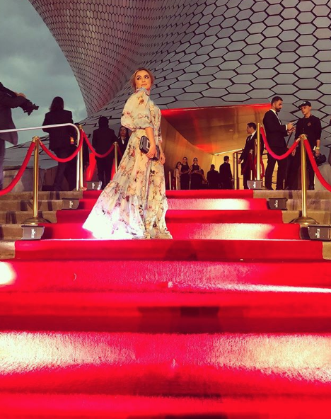 Angelica Rivera estuvo en Dolce and Gabbana festival cdmx