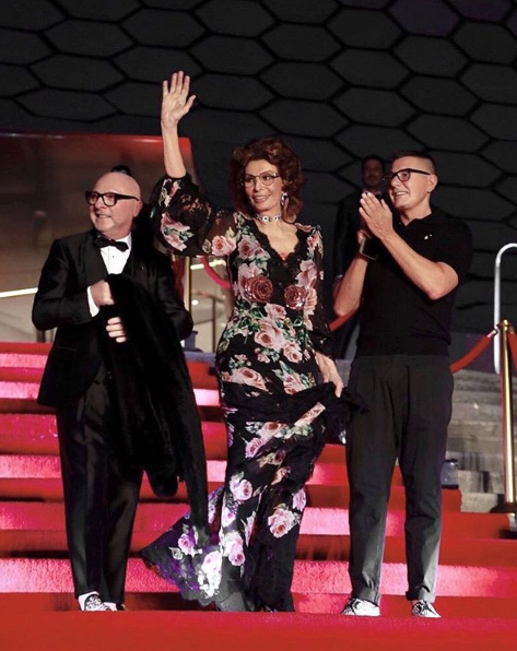 Angélica Rivera estuvo presente en el desfile de Dolce and Gabbana en México