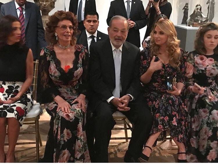 Angélica Rivera estuvo en el desfile de Dolce and Gabbana en la cdmx
