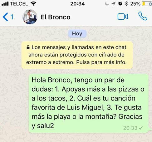 Meme bronco whatsapp
