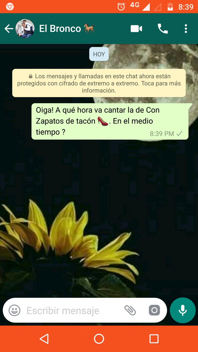 Bronco dejó su whatsapp